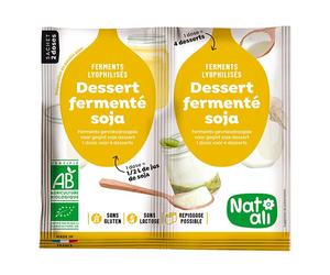 Ferment en poudre pour dessert au soja Nat-ali