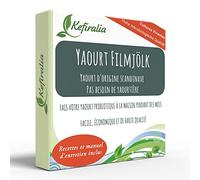 Ferment Lactique pour Yaourt Filmjölk, Réutilisable à l'Infini - KEFIRALIA | Instructions, recettes et aide personnalisée incluses · ferment lactique traditionnel qui ne s'épuise jamais