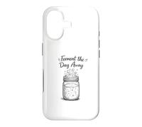 Ferment The Day Away Funny Sourdough Bread Baking Pun Baker Coque pour iPhone 17