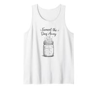 Ferment The Day Away Funny Sourdough Bread Baking Pun Baker Débardeur