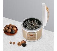 Fermenteur à ail noir 6 l, boîte de fermentation intelligente automatique avec support à 3 niveaux pour ail noir, yaourt, natto, riz blanc doux