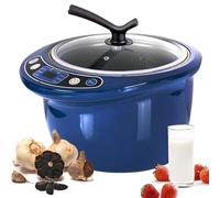 Fermenteur automatique d'ail noir - Machine intelligente pour yaourt et natto avec support à ail à 3 niveaux et mémoire d'arrêt pour la maison et la cuisine