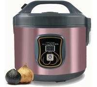 Fermenteur d'ail noir de 3 L, pot de fermentation intelligent d'ail noir avec support à 2 niveaux, mémoire de mise hors tension de 5 heures, 3 à 12 jours pour ail noir, yaourt, natto, riz sucré