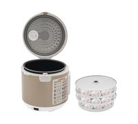 Fermenteur d'ail noir de 5 litres - Fermenteur d'ail intelligent entièrement automatique de 90 W - Fermentation de 1 à 1,5 kg d'ail noir - 12 à 15 jours - 26,5 x 29 cm