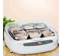 Fermenteur de Natto, capacité de 3,5Lrécipient en Acier Inoxydable,Couvercle Isolant-Parfait pour Faire du Yaourt,du Natto,du Tempeh,des légumes marinés - Conception électrique Automatique of