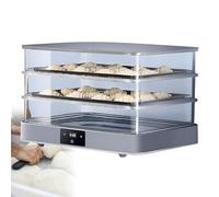 Fermenteur Électrique Numérique 40L Pour Pâte À Pain Pizza Avec Température 20 À 50°C Minuterie 1 Min À 24h Régulation Automatique L'humidité. Plateaux Amovibles Pour Boulangerie Maison