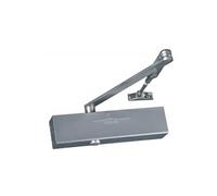 Fermeporte complet bras compas finition noir gr 300 - groom - noir Noir G