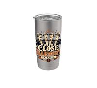 Fermer Harmony Club A Capella Barbershop Quartett Chor Gobelet isotherme en acier inoxydable double paroi