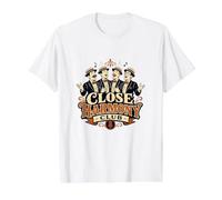 Fermer Harmony Club A Capella Barbershop Quartett Chor T-Shirt Graphique avec Valeur