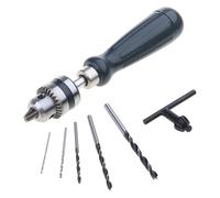 Fermer Le Jeu De Main Avec 1 5/2.0/3. / 4. / 5 0 Mm Bits Manuel Forage Outil Multifonction Twist Mand Twist Duy Tool Small Manual Foret