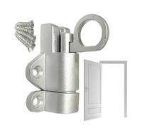 Fermeture à boulon à chargement automatique : goupille avec fermoir à ressort en aluminium, serrure à ressort robuste | serrure de porte coulissante à cylindre à ressort confortable et léger