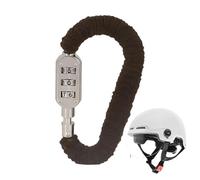 Fermeture à combinaison pour casque de moto, à code à 3 chiffres pour porte-clés, cadenas à combinaison porte-clés | Pour voyageurs, femmes, hommes, motards, trajets quotidiens