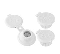 Fermeture à débit facile - Bouchons de vidange des bouteilles, mécanisme de fermeture sécurisée, adaptateur de stockage inversé, couvercle de rechange | Utilisation pour shampooing, lotion