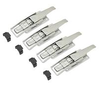 Fermeture à genouillère avec support de contre-plaque Fermeture de ridelle Exzenterverschluss pour remorque et montage du remorque (4)