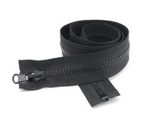 Fermeture À Glissière À Tête Rotative À Ouverture En Résine N ° 5, Curseur Rotatif Avec Fermeture À Glissière Double Face, 1 Pièce (Size : 80)