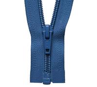Fermeture à glissière en bobine YKK, N° 557 Bleu Saxe, Longueur de 41 cm