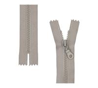 Fermeture à glissière non séparable, 2 pièces, veuillez choisir la longueur du rail et la couleur, #3 taille de la fermeture à glissière, largeur rail 4,5 mm, largeur bande 30 mm, Fermetures Eclair