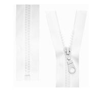 Fermeture à glissière séparable, 2 pièces, veuillez choisir la longueur du rail et la couleur, extrémité ouverte 1 voie #5, largeur du rail 5,75 mm, largeur de la bande 34 mm, Fermetures Eclair