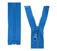 Fermeture à glissière séparable, 2 pièces, veuillez choisir la longueur du rail et la couleur, extrémité ouverte 1 voie #5, largeur du rail 5,75 mm, largeur de la bande 34 mm, Fermetures Eclair