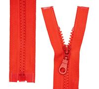 Fermeture à glissière séparable, 2 pièces, veuillez choisir la longueur du rail et la couleur, extrémité ouverte 1 voie #5, largeur du rail 5,75 mm, largeur de la bande 34 mm, Fermetures Eclair