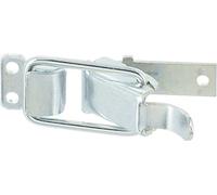 Fermeture à levier avec crochet MONIN - acier zingué percé - 270 110