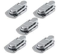 Fermeture à Levier Fermoir à Bascule Loquets Verrou 5 pcs Loquet à Bascule en Acier Inoxydable pour Coffret, Cadeaux Boîte, Tiroir, Armoire, Trousse médical, Coffre à Outils.