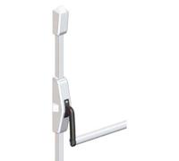 Fermeture anti-panique 1 point argent coupe-feu 1250mm - JPM - 89D100-21-2A