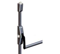 Fermeture anti-panique 2 points noir coupe-feu 1250 mm JPM 89D200-22-0A