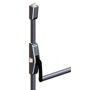 Fermeture anti-panique 2 points noir coupe-feu 1250 mm JPM 89D200-22-0A
