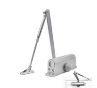 Fermeture de porte automatique réglable, ferme-porte automatique commercial | Ajustable pour immeuble d'appartements, entrepôt, maison