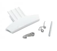 FERMETURE DE PORTE LAVE LINGE HOTPOINT ARISTON POIGNEE A RESSORT C00259409