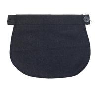 Fermeture d'extension de ceinture de grossesse-deni noir