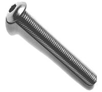 Fermeture difficiles 014973178468 Bouton Tête Socket Cap Vis, 5,1 cm, 4 pièces