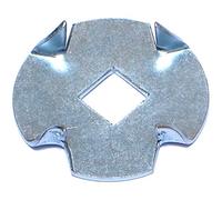Fermeture difficiles 014973301170 Rondelles à griffes, 1/10,2 cm, Lot de 50