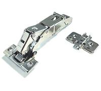 Fermeture éclair 155° Blum Clip Top Blumotion nickelée - 3 pièces