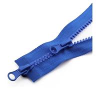 Fermeture éclair à double sens, fermeture éclair à double sens 80/90 cm, fermeture éclair à double curseur, fermeture éclair à extrémité ouverte, for veste, bricolage, couture, décoration, fournitures