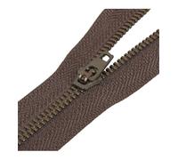 FERMETURE eclair à glissière 12 cm Coloris MARRON pantalon jeans