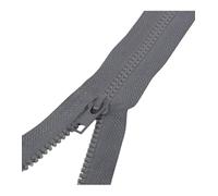 FERMETURE eclair à glissière COLORIS GRIS FONCé 65 cm/blouson anorak