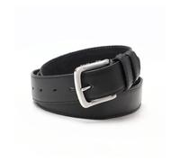 Fermeture éclair dissimulant des Ceintures d'argent Boucle ardillon Voyage Quotidien en Cuir PU Anti-vol Sac de Taille Hommes Femmes caché Argent Sangle Ceinture Longueur 125 cm (Size : 115cm, Color