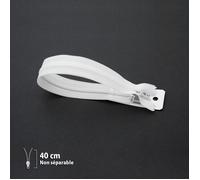 Fermeture éclair - ECLAIR PRYM - Z41 - Invisible 4mm - 40 cm - Blanc
