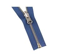Fermeture éclair en métal à extrémité ouverte, 70cm/90cm, 5#, tête d'extraction réversible, pour bricolage de vêtements, accessoires de couture, 70cm