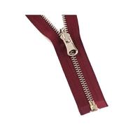 Fermeture éclair en métal à extrémité ouverte, 70cm/90cm, 5#, tête d'extraction réversible, pour bricolage de vêtements, accessoires de couture, 70cm