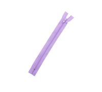 Fermeture éclair en plastique nylon - Spirale fine non séparable 3 mm (lilas, 40 cm)