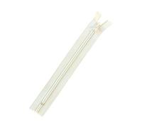 Fermeture éclair en plastique nylon - Spirale non séparable 5 mm (naturel, 20 cm)