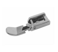 Fermeture Éclair Étroite - Pied-de-biche pour Carina, Lidl, Aldi, AEG, Janome, machines à coudre - 1 pièce - Métal Étiquette