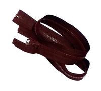 Fermeture Éclair - FILOUFACE - 70 cm - Séparable - Bordeaux - Maille 5 mm