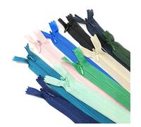 Fermeture Éclair Invisible Fermée, 5 Dimensions Et 20 Couleurs #3, Fermeture Éclair Fine, Élégante Et Discrète pour Coudre sur Les Vêtements, (18 cm 30 pièces, assortiment6)
