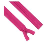 Fermeture Eclair Invisible Lot De 20 Fermetures Éclair Invisibles En Nylon, 25/40/60 Cm, For Robe, Pantalon, Fermeture Au Dos, Chaîne Latérale, Bord Dentelle, 3#(Rose 406,25cm)