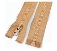 Fermeture éClair MéTallique Bande à fermeture éclair en résine 5#40-120cm, 2/5 pièces, for vêtements, bagages, fermetures glissière extrémité ouverte(Color-17,100cm-2Pcs)