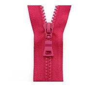 Fermeture éClair MéTallique Fermetures à glissière en résine 15-90cm 5#, pièces, fermeture extrémité fermée/ouverte for sacs, portefeuille(HotPink,OpenEnd-70cm)